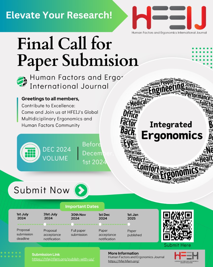 HFEIJ Journal Brochure